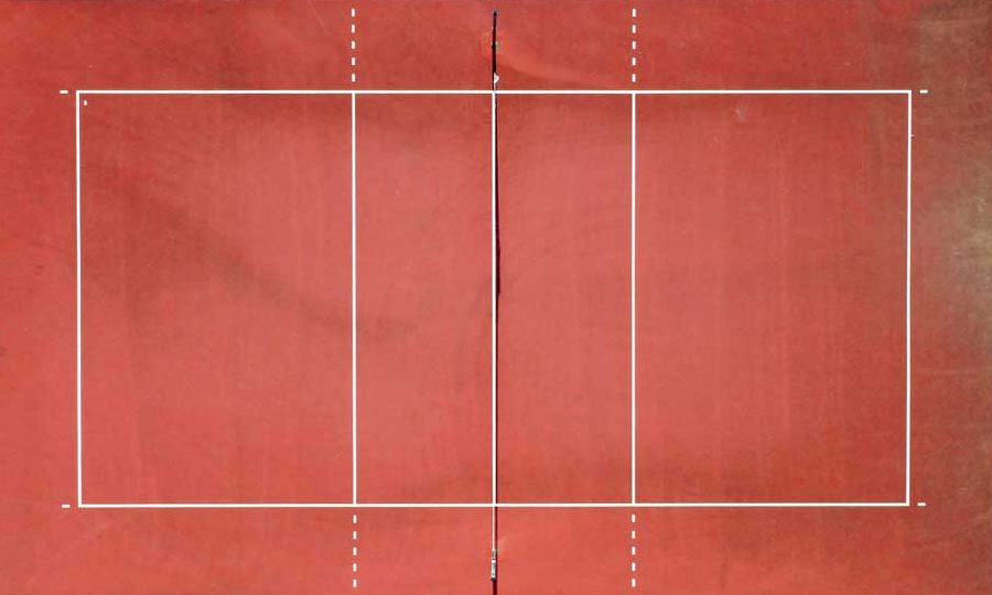 Dimensiones oficiales de una pista de voleibol