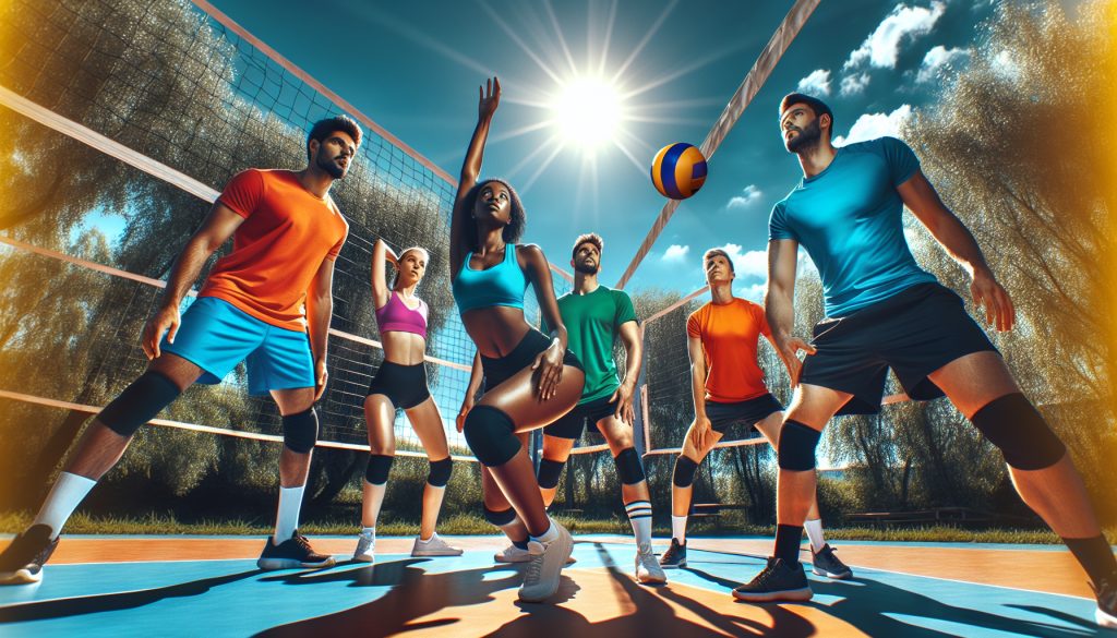 Ejercicios de calentamiento para jugadores de voleibol